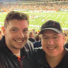 Great time with my son, Clarke, at the Bengals-Jaguars game Thursday!  Bengals win at my first ever NFL night game! #bengals #nfl  #thursdaynightfootball