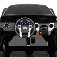 The toyota tundra ticks all the boxes of what a traditional pickup should be and should do, but the truck industry has moved on to more refined pastures. Best Choice Products 12v Kids Battery Powered Remote Control Toyota Tundra Ride On Truck Black Walmart Com Walmart Com