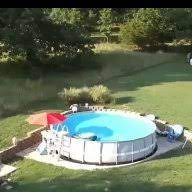 Just because we finish a project doesnt mean we walk away and never. Above Ground Pool On Concrete Pad Trouble Free Pool