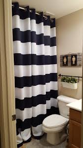 Love Floor To Ceiling Look Used Double Curved Shower Rod And 96 In Shower Liner And 96 In Curtains 2 P Restroom Decor Bathroom Shower Curtains Small Bathroom