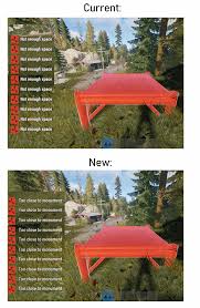 Use custom templates to tell the right story for your business. Suggestion Show Unique Building Error When Too Close To Monument Playrust