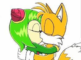 Tails and cosmo play sonic world mods | cosmo returns! Taismo Kiss By Https Trueloveheart94 Deviantart Com On Deviantart Animated Cartoons Cartoon Pics Sonic And Amy