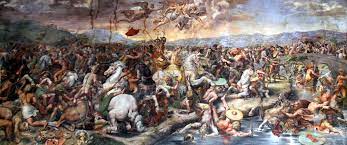 Maybe you would like to learn more about one of these? Datei Battle Of The Milvian Bridge By Giulio Romano 1520 24 Jpg Wikipedia