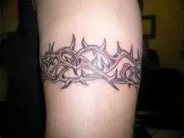 Jesus With Crown Of Thorns Tattoo Design By Scott Srock Tattoos Thorn Tattoo Arm Band Tattoo