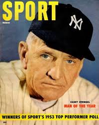 The Yankees don't pay me to win every day, just two out of three," said  Casey Stengel. He almost did that, posting a record of 1,149 wins and 696  losses (62%) with