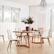 Domayne Australia On Instagram Achieve Luxurious Scandi Style In Your Home Today With The Kiowa Dining Table And Dining Table Scandi Dining Table Dining