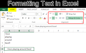 Formatting Text In Excel Examples On How To Format Text In Excel