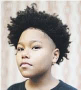 Listos con sus recortes y trenzas