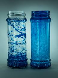 Dye Glass With Vitrail Paint