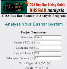 innovations copper busbar sizing guide