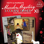 6/5 Murder Mystery ‘XI’ 3-Course Dinner