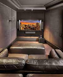 A perfect performing arts additive to your home theater or movie room decor. 20 Best Garage Remodel Ideas To Be Amazing Room Small Home Theaters Home Cinema Room Home Theater Rooms