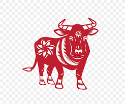 The chinese use a lunar calendar as opposed to our own gregorian calendar. Ox Chinese New Year Chinese Zodiac Chinese Astrology Png 642x682px 2018 Chinese New Year Animal Figure