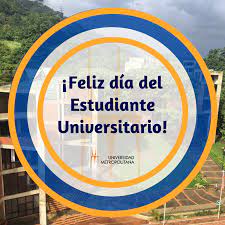 El día del estudiante universitario es una fecha de reivindicación y exigir una educación superior para todas y todas las y los estudiantes egresados con este articulo se hace homenaje a todos los miles de mártires universitarios, quienes perdieron la vida defendiendo la justicia, la libertad y los. Uzivatel Unimet Na Twitteru 21nov Feliz Dia Del Estudiante Universitario Unimetanos Que Vivan Los Estudiantes Jardin De Nuestra Alegria Mercedes Sosa Https T Co Ungzf0aojw Twitter