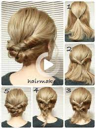 Quick Hairstyle Pictures Photos And Images For Facebook Tumblr Pinterest And Twitter Frisure Frisureideer Harsaetningsvejledning Quick Hairstyles Easy Hairstyles Easy Hair Updos