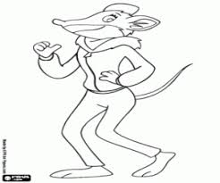 Geronimo Stilton Para Colorear
