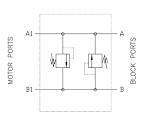 Prince Crossover Relief Valve, Model DRV-4HH Northern