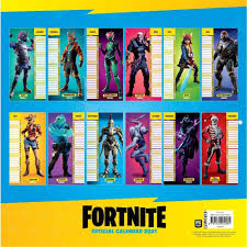 Fortnite fans are counting down to the release of update 12.21, which will only be available after a period of server downtime on ps4, xbox one the next fortnite update will be available to download from 6am uk time on the morning of march 24. Fortnite 2021 Wall Calendar By Hachette Book Group Calendar Club Canada