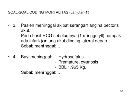 Olimpiade rekam medis indonesia 2016 gebyar rekam medis. Contoh Soal Coding Rekam Medis