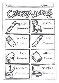 Classroom Objects Worksheets Buscar Con Google Objetos Escolares En Ingles Ingles Para Preescolar Material Escolar En Ingles