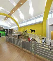 The Evolution In Animal Shelters Community Pet Centers Animal Shelter Design Animal Shelter Best Friends Animal Shelter