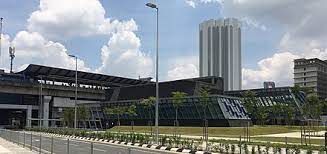 It is literally behind the central market. Bahnhof Pasar Seni Gaz Wiki