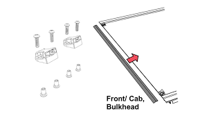 Replacement Topside Buckle Ends For Bakflip Truck Bed Tonneau Covers Qty 2 Bak Industries Accessories And Parts Parts 356a0001