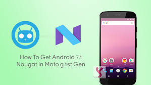 You will see a button named unlock in the tool. How To Install Android 7 1 Nougat Upgrade On Moto G 1st Generation Cm 14 1