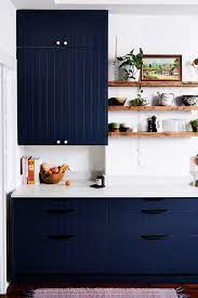 Supermatte Night Sky Slab Kitchen Cabinets In Bathroom Ikea Semihandmade Kitchen Blue Kitchen Cabinets