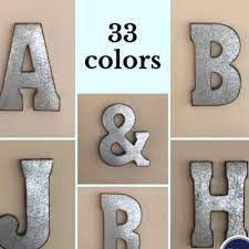 I M Offering A Discount Metal Wall Letters Metal Letter Wall Decor Metal Letters