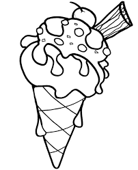 Grab your colored pencils because you are going to love our zentangle ice cream cone coloring page. Coloring Pages Ice Cream In Wafer Printable Coloring Page
