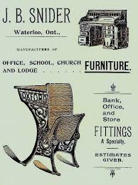 J B Snider Furniture Manufacturing Of Waterloo Advertising Flyer Waterloo Lodge Furniture Advertising Flyers
