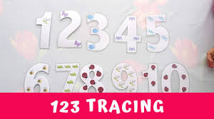 Free worksheets, handouts, esl printable exercises pdf and resources. 1 10 Counting And Tracing Numbers Free Printable Youtube