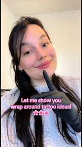 Wrap around tattoo inspiration 💐🌿 . . #wraparound #wraparoundtattoo  #bracelettattoo #wraparoundtattoos #flowertattoo #tattooideas