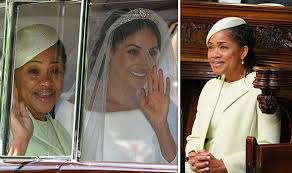 Meghan is making sure her mother does. ms. Meghan Markle S Mum Doria Hailed For Admirable Handling Of Royal Wedding Pressure Royal News Express Co Uk