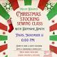 ADULT-Christmas Stocking Sewing Class — Osgood event image