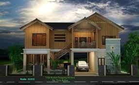 Desain Teras Rumah Panggung Beton Rumah Desain Rumah Desain Rumah 2 Lantai