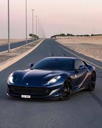Ferrari 812 Superfast Painted In Blu Swaters Photo Taken By Aldric A On Instagram Owned By Asb 447 On Instagram Ferrari Top Cars Sport Cars