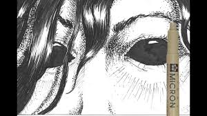 Draw circle & moon shape inside the eye outline. Anime Demon Eyes Drawing Novocom Top