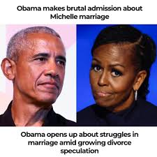 Obama opens up about struggles in marriage
