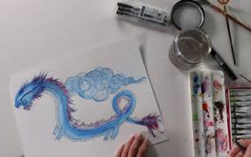 How to draw a dragon for kids. Art Classes For Kids Teens Online Drawing Courses Virtual Painting Lessons For Homeschoolers Fun Art Projects For Middle School Students Sparketh