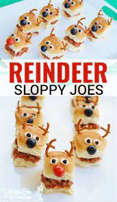 Find quick & easy kid friendly christmas 2021 recipes & menu ideas, search thousands of recipes & discover cooking tips from the ultimate food resource for . Christmas Party Idea Reindeer Sloppy Joe Sliders With King S Hawaiian Bread Christmas Food Creative Christmas Appetizers Xmas Food