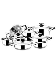 Entra y consulta sus características y precios. Bateria De Cocina 12 Piezas Magefesa Acero Inoxidable Ecotherm Plateada En Liverpool