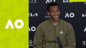 Bernard@bdglobalmanagement.com for media relations : Felix Auger Aliassime I M Happy On My Part Press Conference Australian Open 2021 The Global Herald
