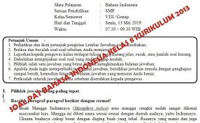 Download soal pas/uas bahasa indonesia kelas 7 smp/mts semester 1 (ganjil/gasal) beserta kunci jawaban kurikulum 2013 (k13) revisi 2018 tahun ajaran 2020/2021. Kunci Jawaban Agama Pat Kelas 8 Kunci Jawaban