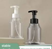 Press Type Cleanser Foam Bottle Foamer Bottle Clear Pump ...