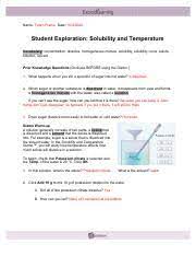 Check spelling or type a new query. M9l2m1solubilitytemperaturegizmo 1 Name U200btyden Frame Date U200b Student Exploration Solubility And Temperature Ncvps Chemistry Fall 2014 Course Hero