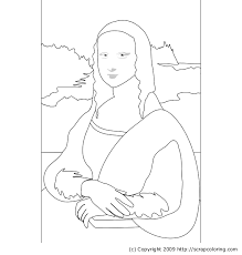 Born on 15 april, 1452, leonardo da vinci was an italian painter, scientist, architect, mathematician, engineer, geologist, botanist, anatomist, and a lot more. Mona Lisa Malvorlage Modern Coloring And Malvorlagan