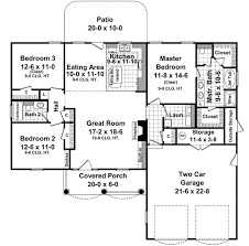 Main Floor Plan 2 131 House Plans One Story Best House Plans 1500 Sq Ft House