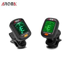 How to tune a guitar by ear. Aroma At 01a 101 Guitar Tuner Foldable Rotatable Clip On Tuner High Sensitivity For Bass Ukulele Chromatic Guitar Accessories Guitar Parts Accessories Aliexpress
